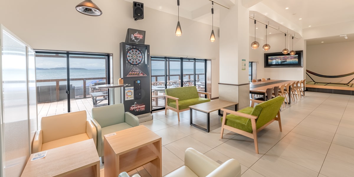 おかはち 泊まる｜【公式】岡八 -OKAHACHI-｜福岡県宗像市神湊 遊んで泊まれる海